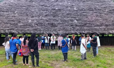Ceremonias ancestrales en Orito